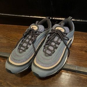 Nike Air Max 97 Premium Cool Grey Mushroom Size US 10 Worn Once
